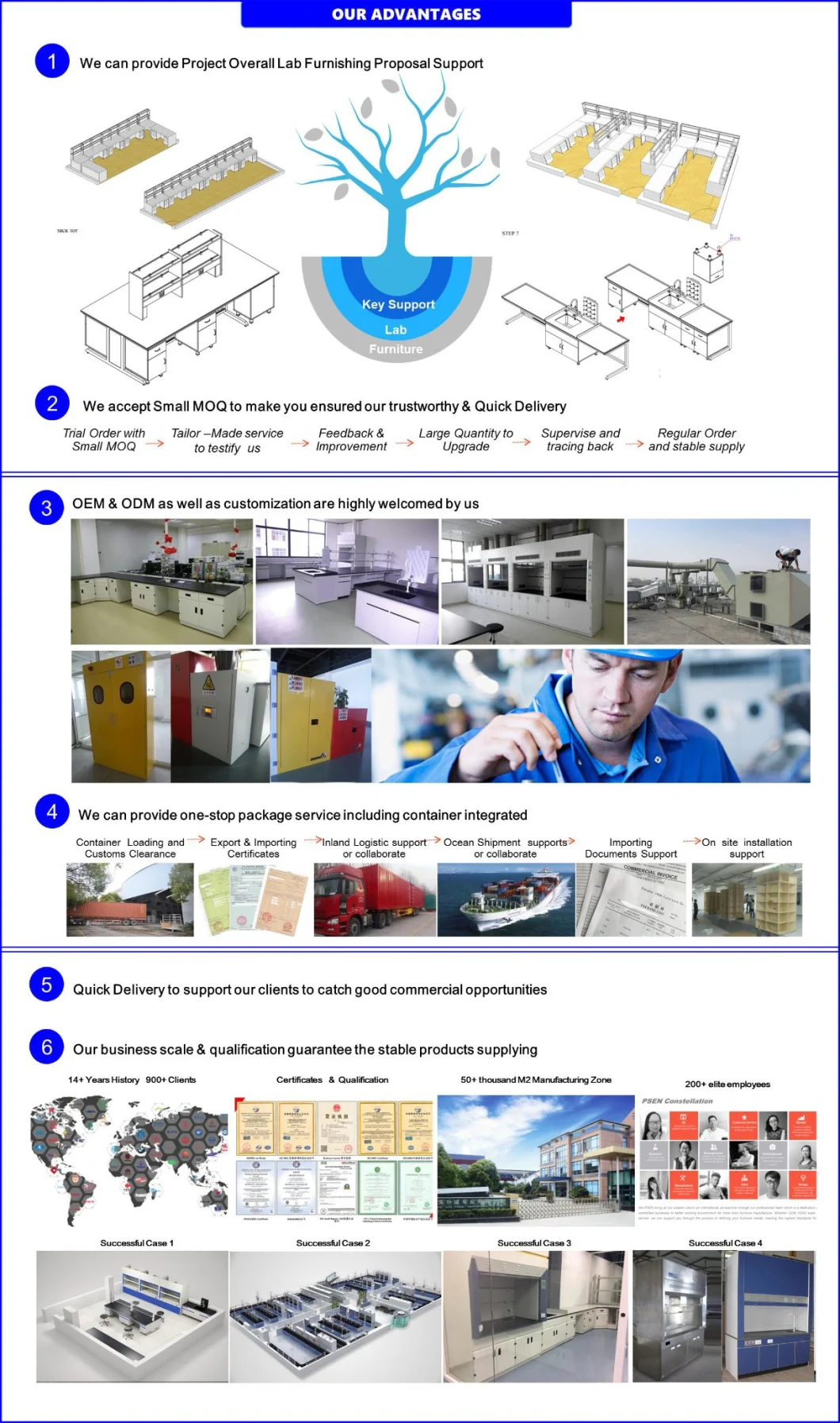 Laboratory Safety Gas Storage Cabinet (PS-SC-014)